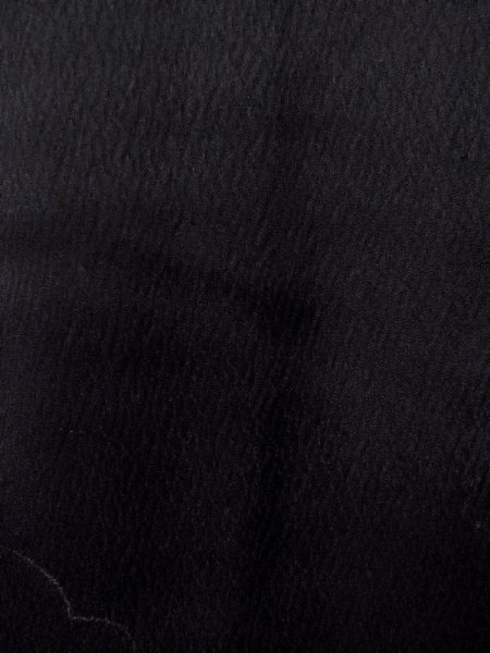 画像8: N0906Q Mint  女性用 羽織  シルク（正絹）   黒,  【中古】 【USED】 【リサイクル】 ★★★★☆ (8)