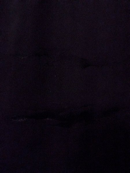 画像6: N0906T  女性用 羽織  シルク（正絹）   黒,  【中古】 【USED】 【リサイクル】 ★★★☆☆ (6)