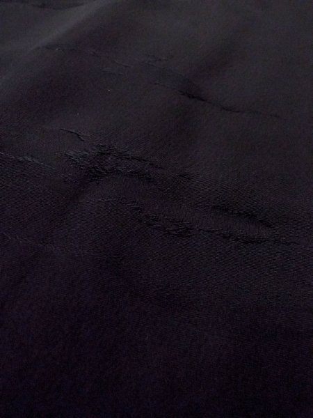 画像9: N0906T  女性用 羽織  シルク（正絹）   黒,  【中古】 【USED】 【リサイクル】 ★★★☆☆ (9)