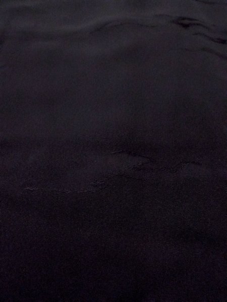 画像10: N0906T  女性用 羽織  シルク（正絹）   黒,  【中古】 【USED】 【リサイクル】 ★★★☆☆ (10)