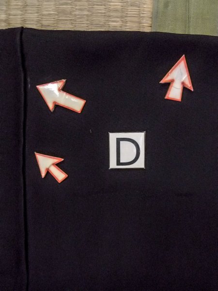 画像18: N0906T  女性用 羽織  シルク（正絹）   黒,  【中古】 【USED】 【リサイクル】 ★★★☆☆ (18)