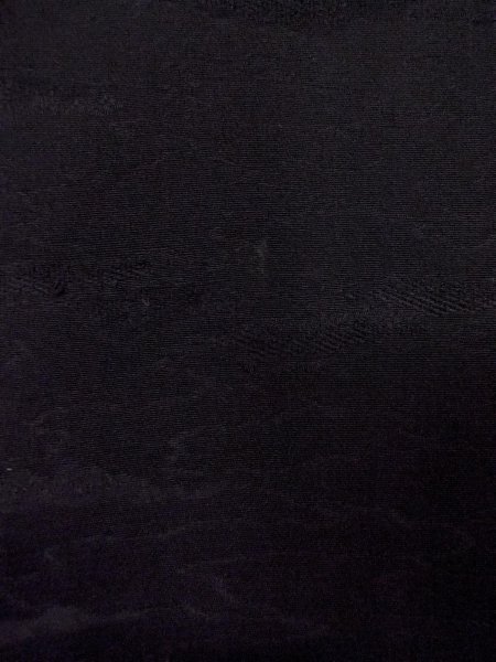 画像6: N0906X  女性用 羽織  シルク(正絹)   黒,  【中古】 【USED】 【リサイクル】 ★★★☆☆ (6)