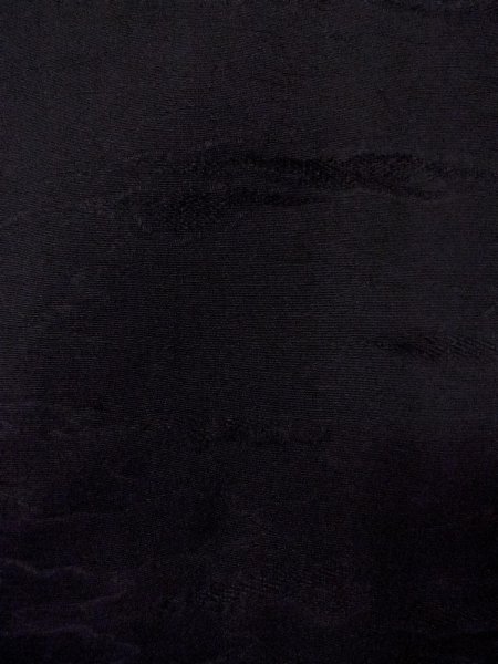 画像7: N0906X  女性用 羽織  シルク(正絹)   黒,  【中古】 【USED】 【リサイクル】 ★★★☆☆ (7)