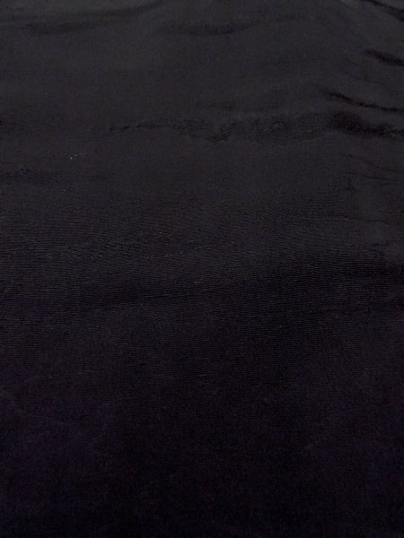 画像10: N0906X  女性用 羽織  シルク(正絹)   黒,  【中古】 【USED】 【リサイクル】 ★★★☆☆ (10)