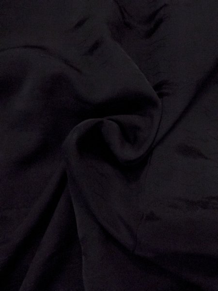 画像12: N0906X  女性用 羽織  シルク(正絹)   黒,  【中古】 【USED】 【リサイクル】 ★★★☆☆ (12)