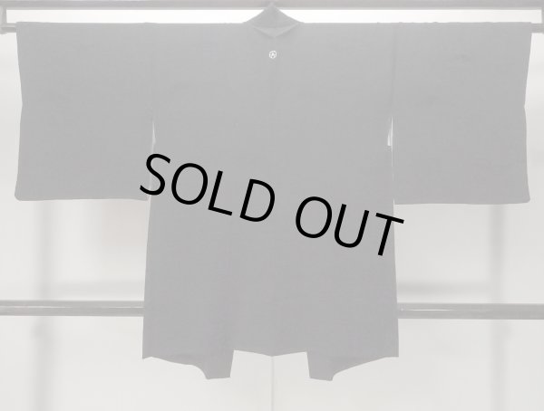 画像2: N0906Y Mint  女性用 羽織  シルク(正絹)   黒,  【中古】 【USED】 【リサイクル】 ★★★★☆ (2)