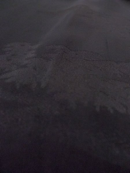 画像9: N0906Z  女性用 羽織  シルク(正絹)   黒,  【中古】 【USED】 【リサイクル】 ★★★☆☆ (9)