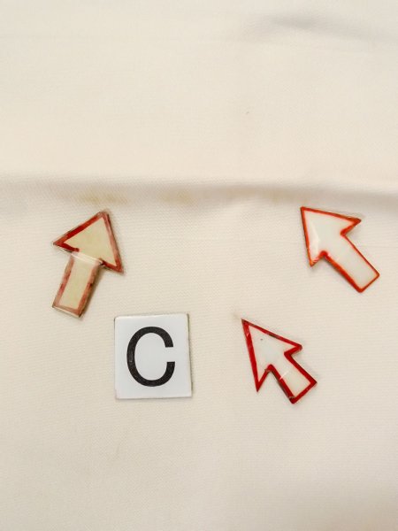 画像16: N0913H 袋帯 女性用着物 シルク（正絹）  淡い ベージュ 松皮菱 【中古】 【USED】 【リサイクル】 ★★☆☆☆ (16)