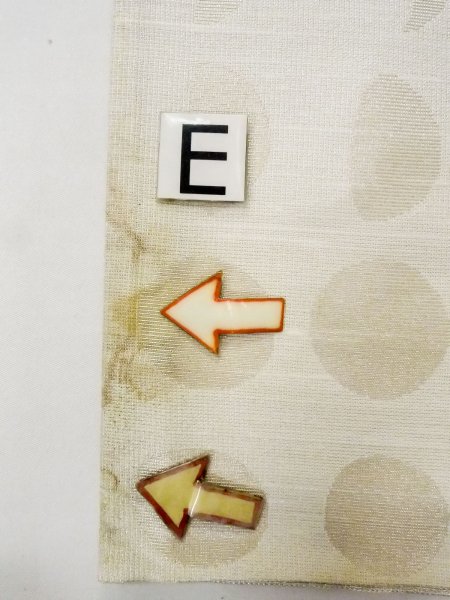 画像18: N0913M 袋帯 女性用着物 シルク(正絹)   銀色 花 【中古】 【USED】 【リサイクル】 ★★☆☆☆ (18)