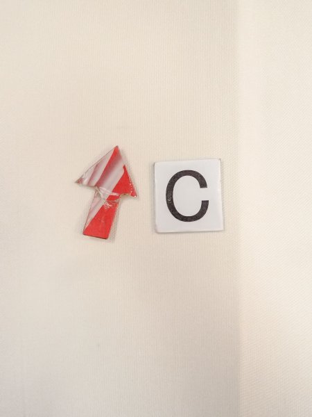 画像14: N0913U 袋帯 女性用着物 シルク(正絹)  光沢のある 銀色 七宝 【中古】 【USED】 【リサイクル】 ★★★☆☆ (14)