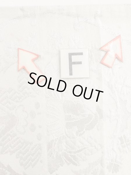 画像18: N0913V 袋帯 女性用着物 シルク（正絹）  光沢のある 銀色 唐花 【中古】 【USED】 【リサイクル】 ★★☆☆☆ (18)