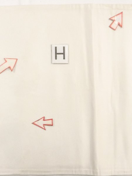 画像20: N0913V 袋帯 女性用着物 シルク(正絹)  光沢のある 銀色 唐花 【中古】 【USED】 【リサイクル】 ★★☆☆☆ (20)