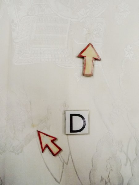 画像15: N0913X 袋帯 女性用着物 シルク(正絹) 薄い 灰色がかった オフ ホワイト 菊 【中古】 【USED】 【リサイクル】 ★★☆☆☆ (15)