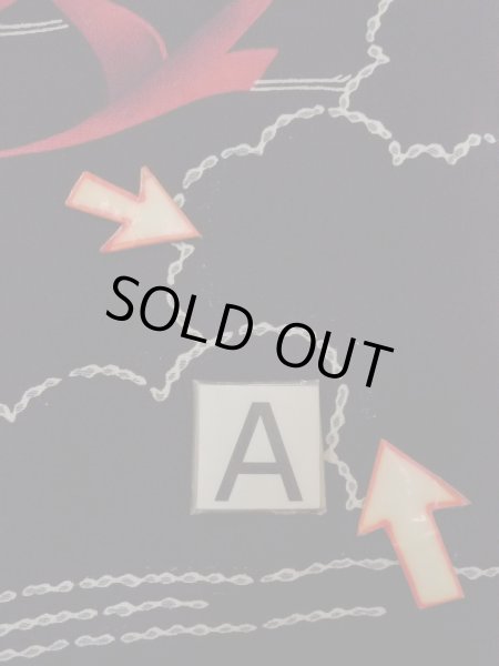 画像14: N0920I  女性用 羽織  シルク（正絹）   黒, 鶴 【中古】 【USED】 【リサイクル】 ★★★☆☆ (14)