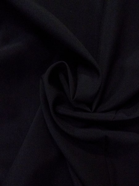 画像12: N0920M  女性用 羽織  シルク(正絹)   黒, 家 【中古】 【USED】 【リサイクル】 ★☆☆☆☆ (12)