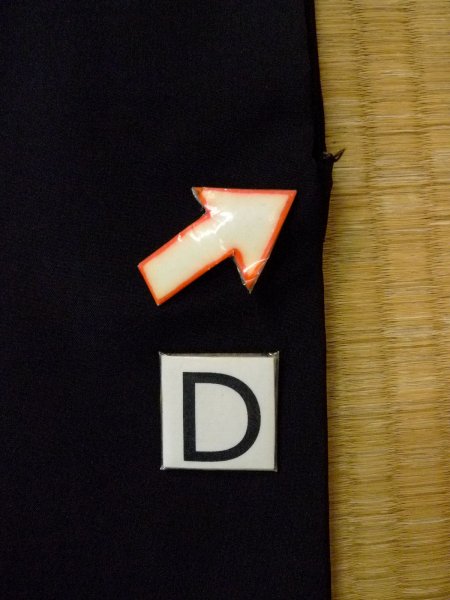 画像17: N0920M  女性用 羽織  シルク(正絹)   黒, 家 【中古】 【USED】 【リサイクル】 ★☆☆☆☆ (17)