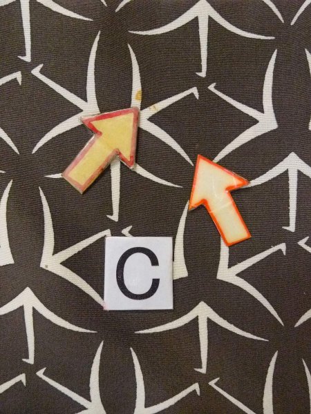 画像16: N0920S  女性用 羽織 折り鶴柄 シルク(正絹)  深い オリーブ, 七宝 【中古】 【USED】 【リサイクル】 ★★☆☆☆ (16)