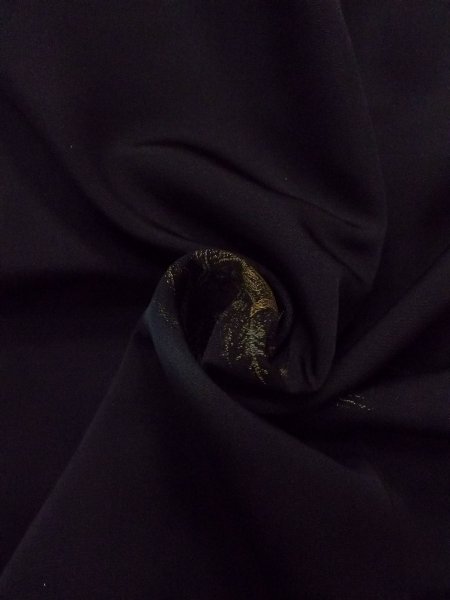 画像13: N0920U Mint  女性用 羽織  化繊   黒, 松/松葉 【中古】 【USED】 【リサイクル】 ★★★★☆ (13)