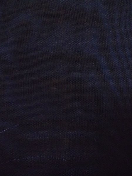 画像8: N0921A  女性用 羽織  シルク(正絹)   黒, 花 【中古】 【USED】 【リサイクル】 ★★★☆☆ (8)