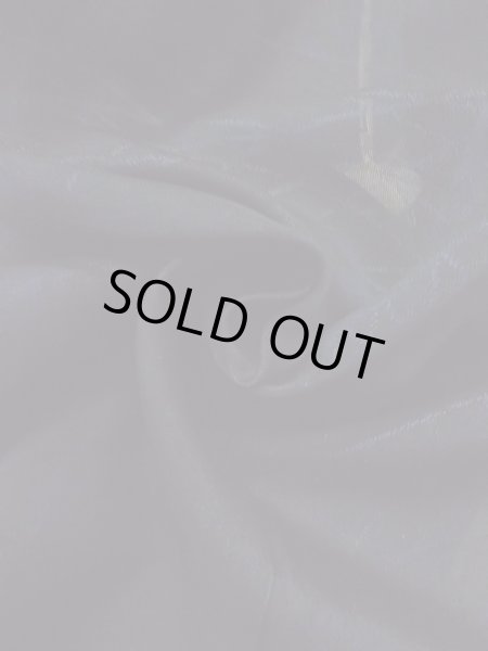 画像13: N0921A  女性用 羽織  シルク（正絹）   黒, 花 【中古】 【USED】 【リサイクル】 ★★★☆☆ (13)