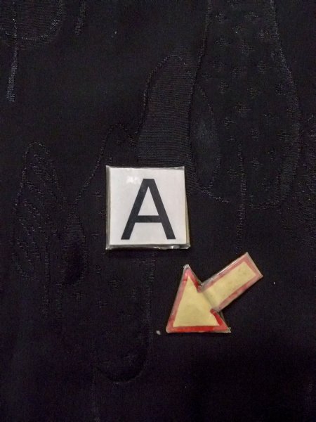 画像15: N0921C  女性用 羽織  シルク(正絹)   黒, 葉 【中古】 【USED】 【リサイクル】 ★★★☆☆ (15)