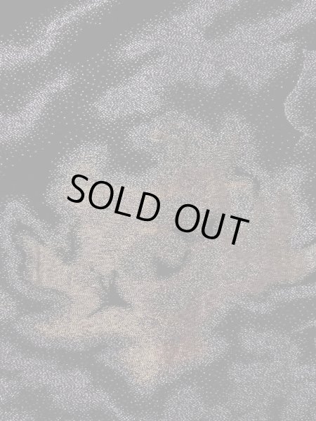 画像5: N0930B 女性用羽織  シルク(正絹) 黒, 花 【中古】【USED】【リサイクル】 ★★★★☆【N0930B】 (5)