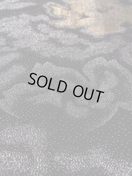 画像10: N0930B 女性用羽織  シルク(正絹) 黒, 花 【中古】【USED】【リサイクル】 ★★★★☆【N0930B】 (10)