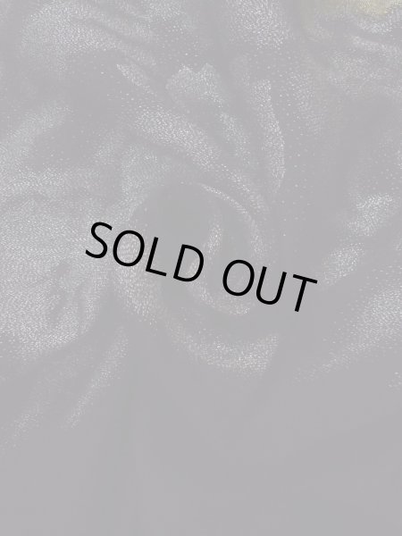 画像13: N0930B 女性用羽織  シルク(正絹) 黒, 花 【中古】【USED】【リサイクル】 ★★★★☆【N0930B】 (13)