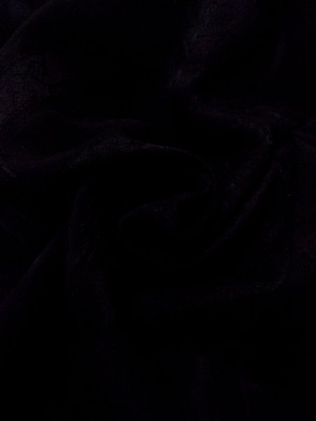 画像13: N0930E 女性用羽織  シルク(正絹) 黒, 雪輪 【中古】【USED】【リサイクル】 ★★★☆☆【N0930E】 (13)