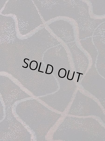 画像7: N0930G 女性用羽織  シルク(正絹) 黒, 丸 【中古】【USED】【リサイクル】 ★★★★☆【N0930G】 (7)