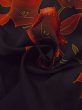 画像11: N0930H 女性用羽織  シルク（正絹） 茶色み黒, ききょう 【中古】【USED】【リサイクル】 ★★☆☆☆【N0930H】 (11)