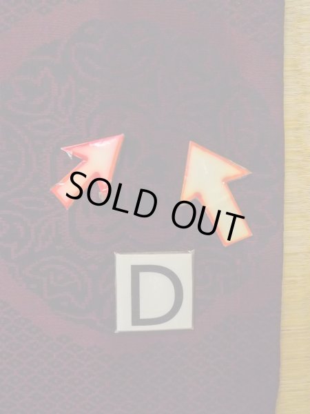 画像17: N0930K 女性用羽織  シルク(正絹) 深いえんじ, 花 【中古】【USED】【リサイクル】 ★★☆☆☆【N0930K】 (17)