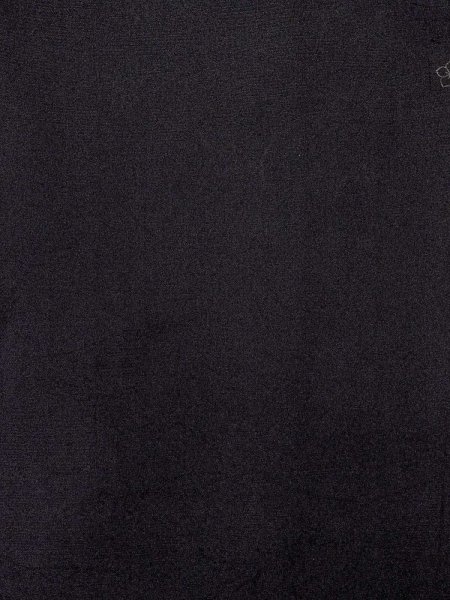 画像3: N0930M 女性用羽織  シルク(正絹) 黒, 草 【中古】【USED】【リサイクル】 ★★★★☆【N0930M】 (3)