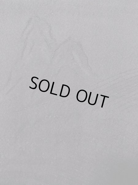 画像6: N0930S 女性用羽織  シルク(正絹) 黒, 風景 【中古】【USED】【リサイクル】 ★★★★☆【N0930S】 (6)