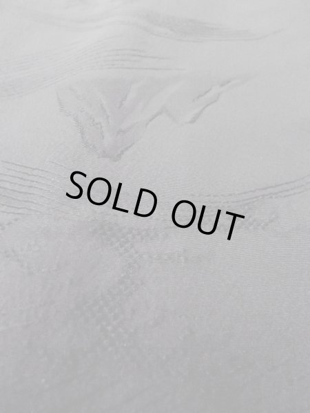 画像9: N0930S 女性用羽織  シルク(正絹) 黒, 風景 【中古】【USED】【リサイクル】 ★★★★☆【N0930S】 (9)