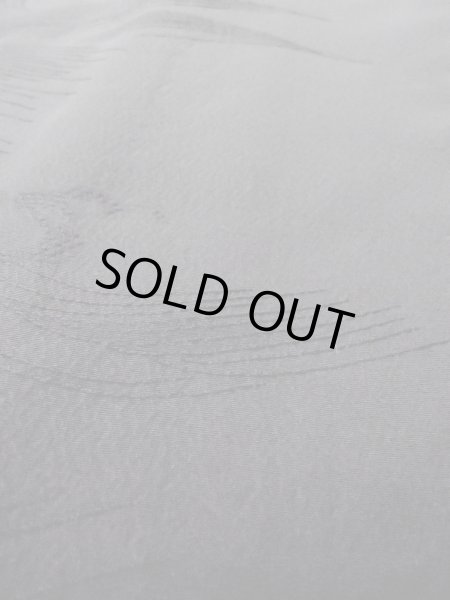 画像11: N0930S 女性用羽織  シルク(正絹) 黒, 風景 【中古】【USED】【リサイクル】 ★★★★☆【N0930S】 (11)