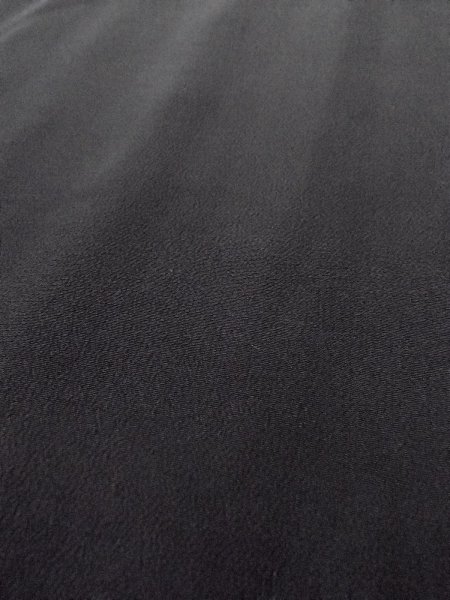 画像9: N0930U 女性用羽織  シルク(正絹) 黒,  【中古】【USED】【リサイクル】 ★★★☆☆【N0930U】 (9)