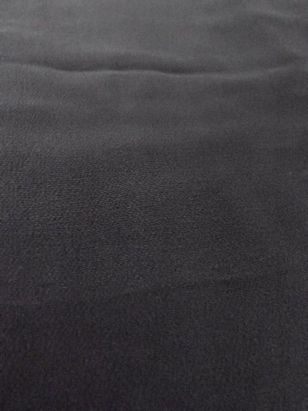 画像11: N0930U 女性用羽織  シルク(正絹) 黒,  【中古】【USED】【リサイクル】 ★★★☆☆【N0930U】 (11)