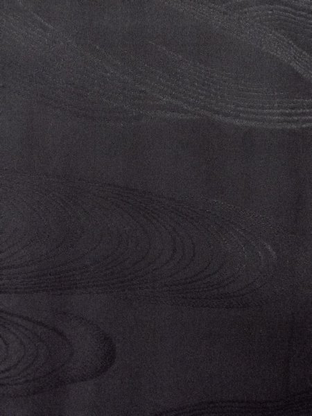 画像7: N0930V 女性用羽織  シルク(正絹) 黒,  【中古】【USED】【リサイクル】 ★★★☆☆【N0930V】 (7)