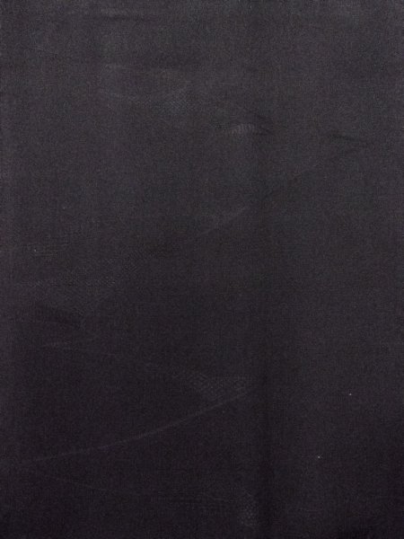 画像5: N0930W 女性用羽織  シルク(正絹) 黒, チェック柄 【中古】【USED】【リサイクル】 ★★★★☆【N0930W】 (5)