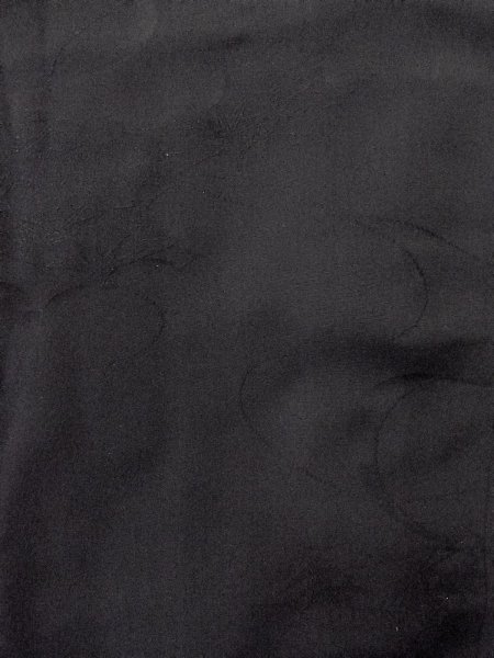 画像5: N0930Y 女性用羽織  シルク(正絹) 黒,  【中古】【USED】【リサイクル】 ★★★★☆【N0930Y】 (5)