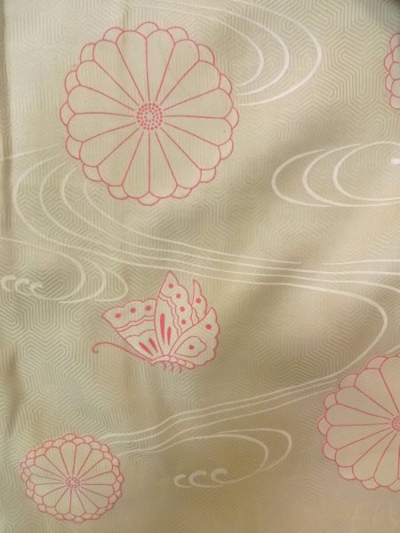 画像14: N0931B 女性用羽織  シルク(正絹) 黒,  【中古】【USED】【リサイクル】 ★★★★☆【N0931B】 (14)