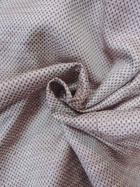 画像12: N1007E 女性用紬  シルク(正絹) 灰色, 縞 【中古】【USED】【リサイクル】 ★★★☆☆【N1007E】 (12)