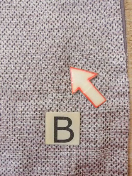 画像15: N1007E 女性用紬  シルク(正絹) 灰色, 縞 【中古】【USED】【リサイクル】 ★★★☆☆【N1007E】 (15)