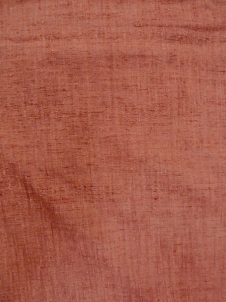 画像3: N1007L 女性用紬  シルク(正絹) 灰色がかった朱赤,  【中古】【USED】【リサイクル】 ★★★☆☆【N1007L】 (3)