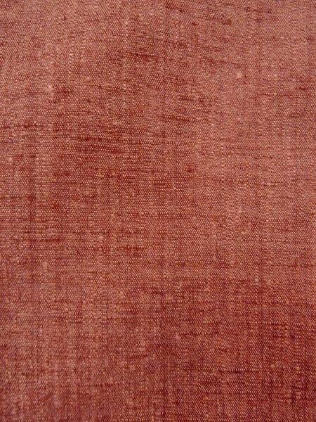 画像5: N1007L 女性用紬  シルク(正絹) 灰色がかった朱赤,  【中古】【USED】【リサイクル】 ★★★☆☆【N1007L】 (5)