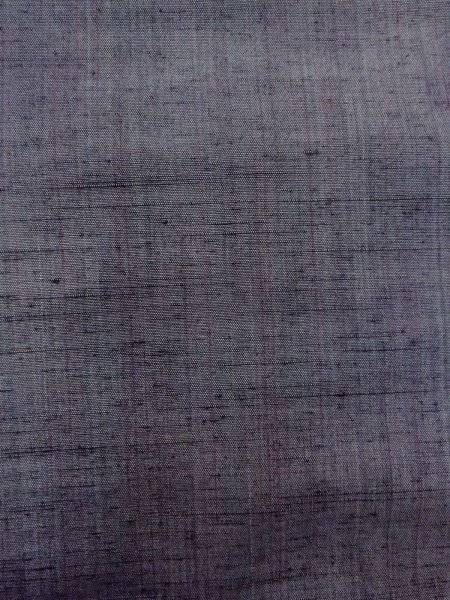 画像6: N1007N 女性用紬  シルク(正絹) 青み灰色, 線 【中古】【USED】【リサイクル】 ★★★★☆【N1007N】 (6)