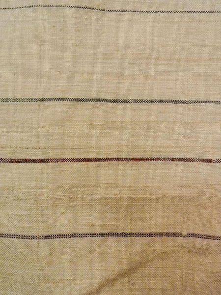 画像6: N1008D 女性用紬  シルク(正絹) 薄いアイボリー, 線 【中古】【USED】【リサイクル】 ★★★★☆【N1008D】 (6)