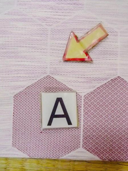 画像14: N1015D 女性用紬  シルク（正絹） 淡い赤み藤色, 松皮菱 【中古】【USED】【リサイクル】 ★★☆☆☆【N1015D】 (14)