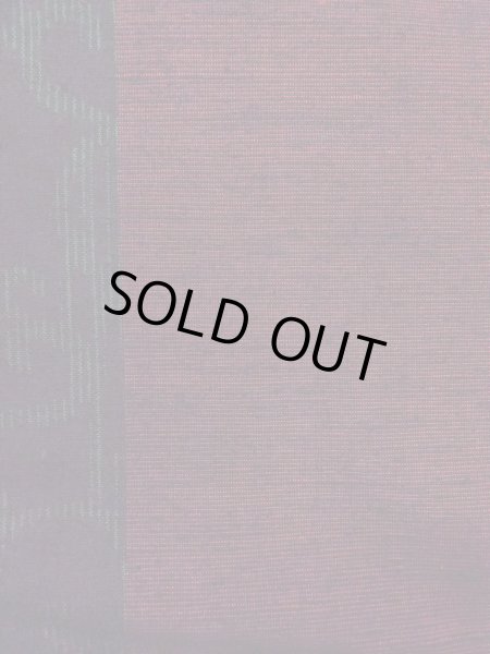 画像7: N1015F 女性用紬  シルク（正絹） 深いえんじ, 唐草 【中古】【USED】【リサイクル】 ★★★☆☆【N1015F】 (7)